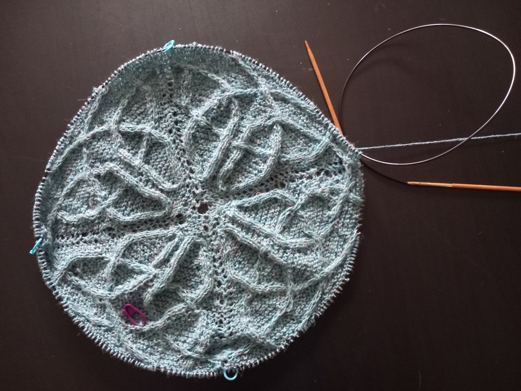 WiP Wednesday: Morvarch Shawl Part Two