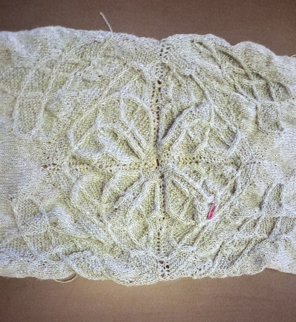 WiP Wednesday: Morvarch Shawl (it will never be&nbsp;done)