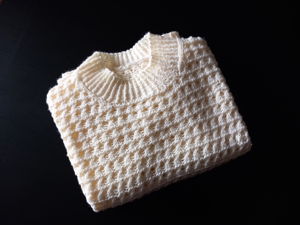 WiP Wednesday: Fauxchet Jumper – It is&nbsp;Done