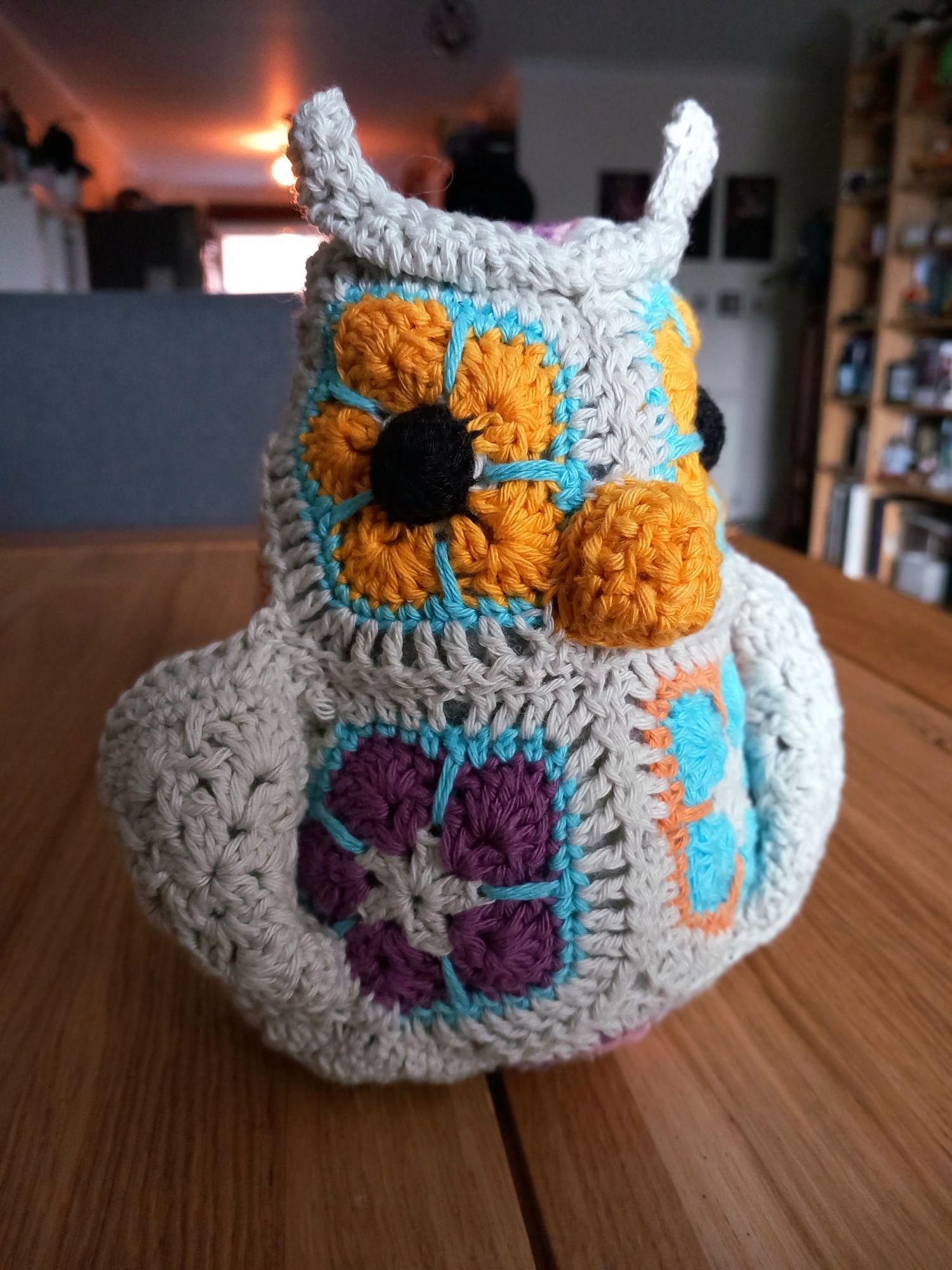 Tiny African Flower Owl