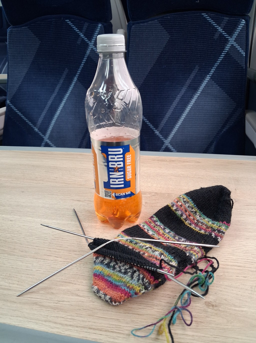 Sunday Snapshot: Another Train, Another&nbsp;Knit